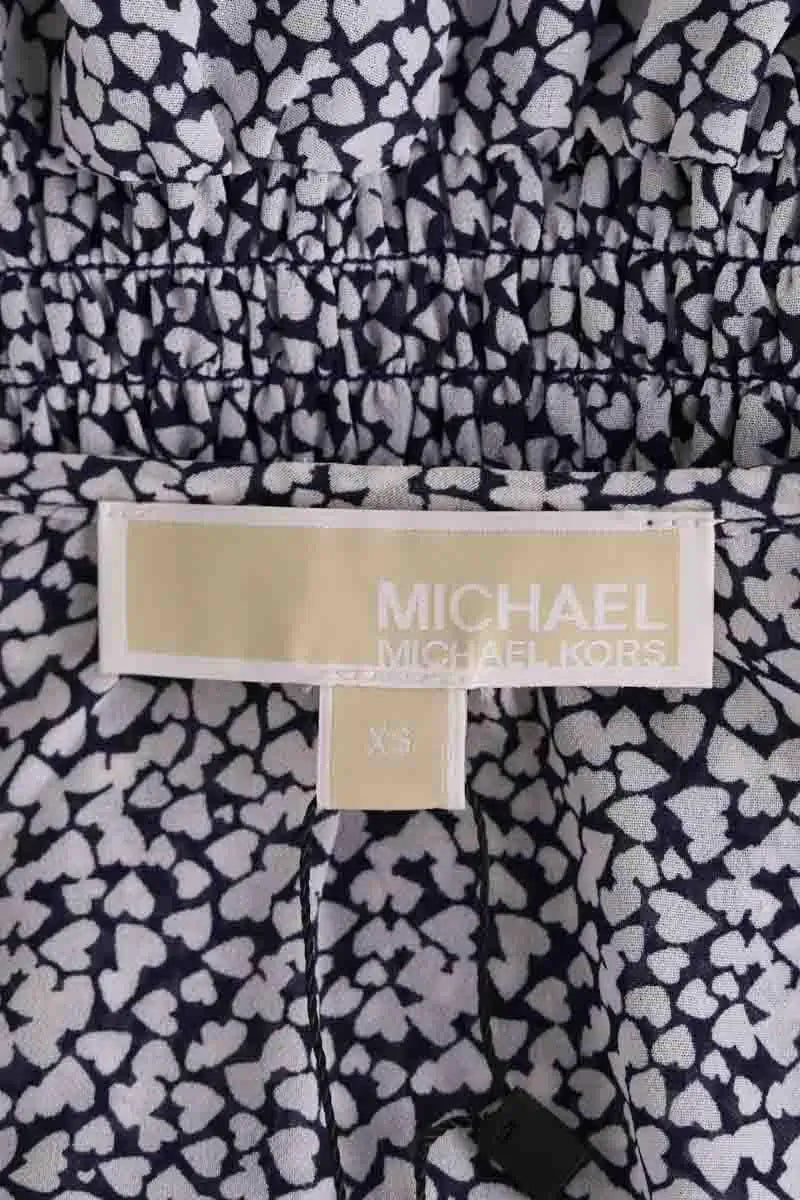 Robe Michael Kors Gris en Synthétique