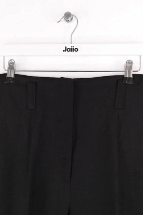 Pantalon large Sandro Noir en Viscose
