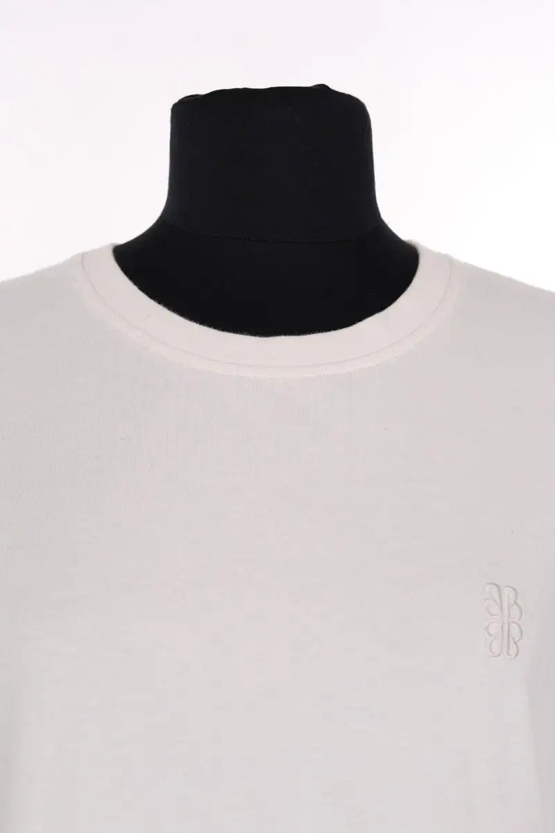 T-shirt Balzac Blanc en Coton