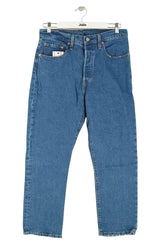 Jean droit Levi's 501 Bleu en Coton, taille XL - Seconde Main