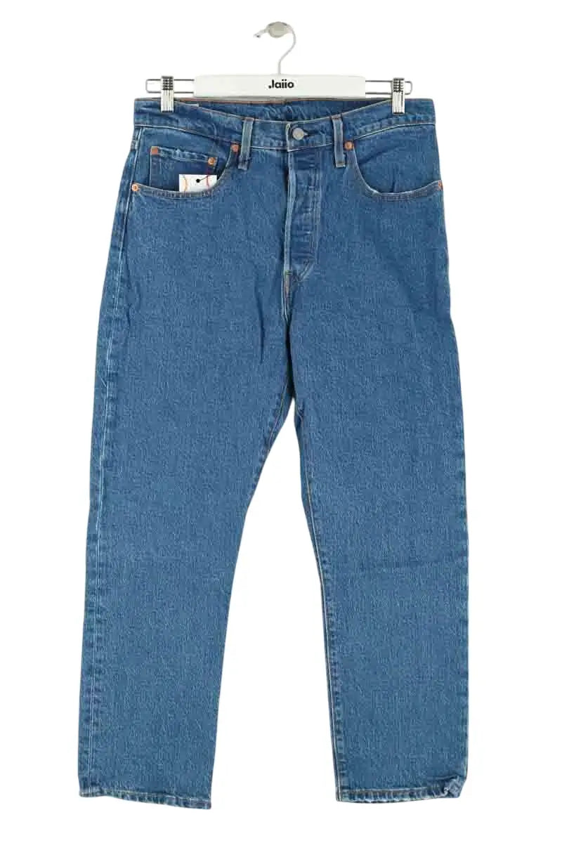 Jean droit Levi's 501 Bleu en Coton, taille XL - Seconde Main