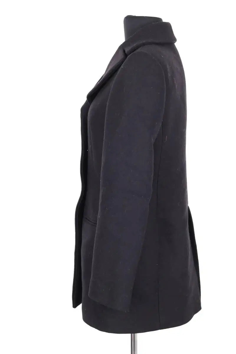Peacoat Mirae Paris Noir en Laine