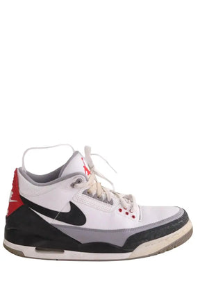 Baskets hautes Nike Blanc en Cuir, taille 45 - Seconde Main