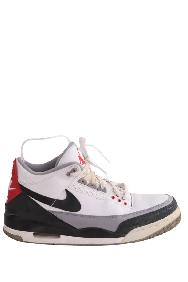 Baskets hautes Nike Blanc en Cuir, taille 45 - Seconde Main