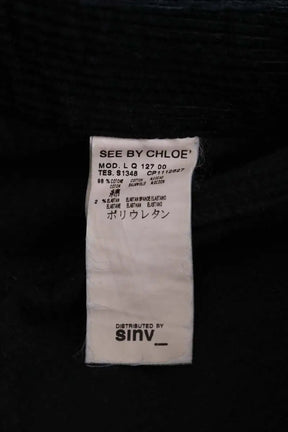 Pantalon See By Chloé Marine en Coton