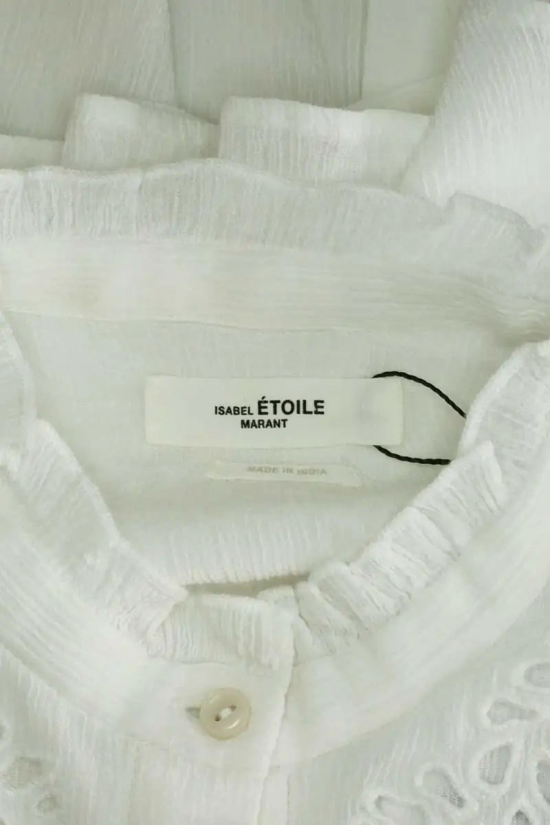 Blouse Isabel Marant Étoile Blanc en Coton