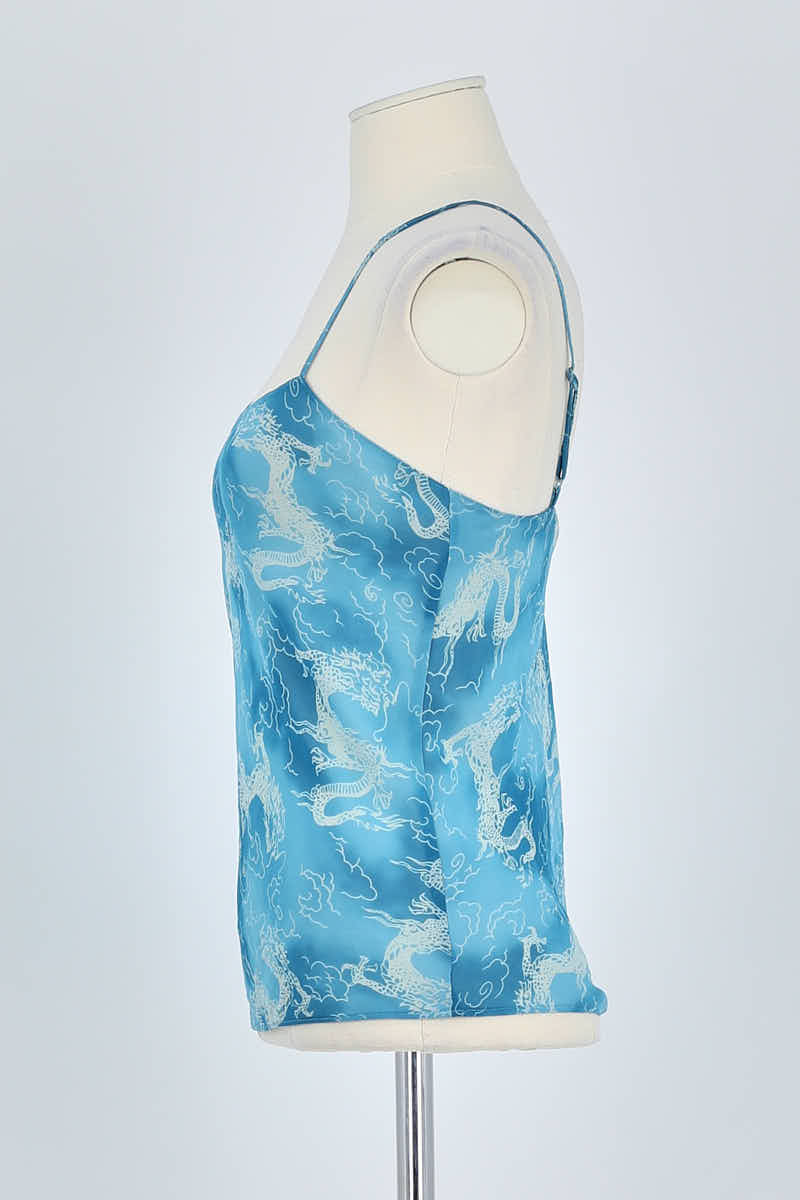 Top sans manche Calvin Klein  Bleu