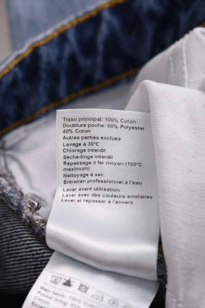 Jean droit Ba&Sh Bleu en Coton