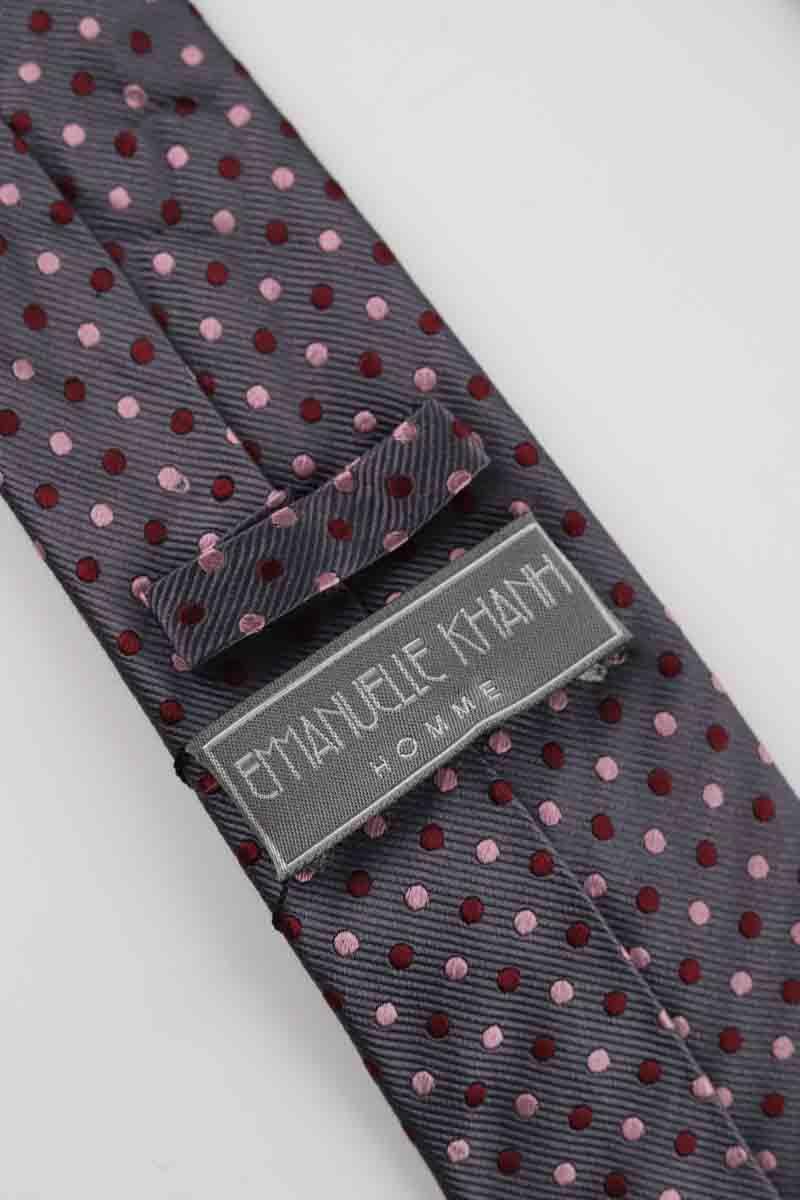 Cravate Emmanuelle Khanh  Gris