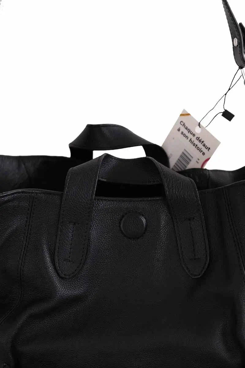 Cabas Jérôme Dreyfuss Helmut Noir en Cuir