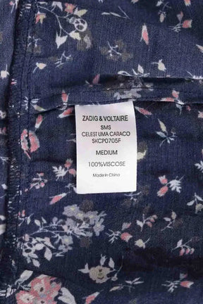 Top sans manche Zadig & Voltaire Bleu en Viscose