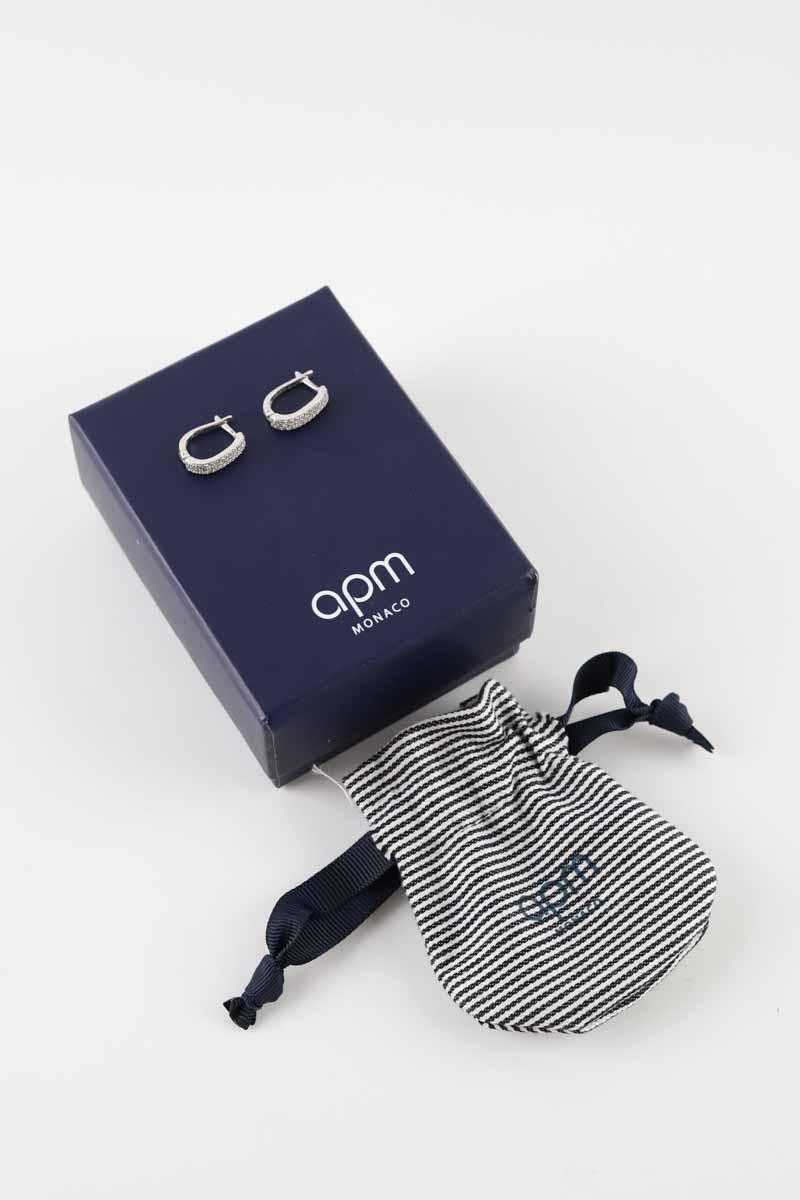 Boucles d'oreilles APM Monaco  Argent