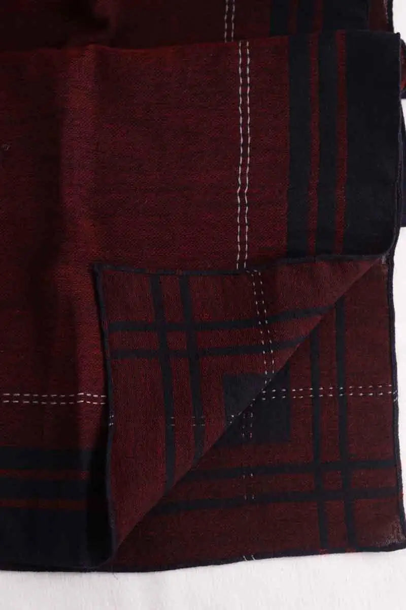 Foulard Kenzo Bordeaux en Laine