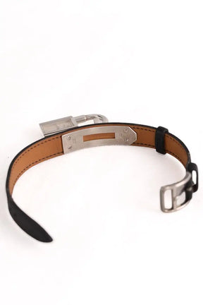 Montre bracelet Hermès Kelly Noir en Argent