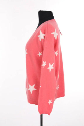 Pull Gerard Darel Rose en Cachemire
