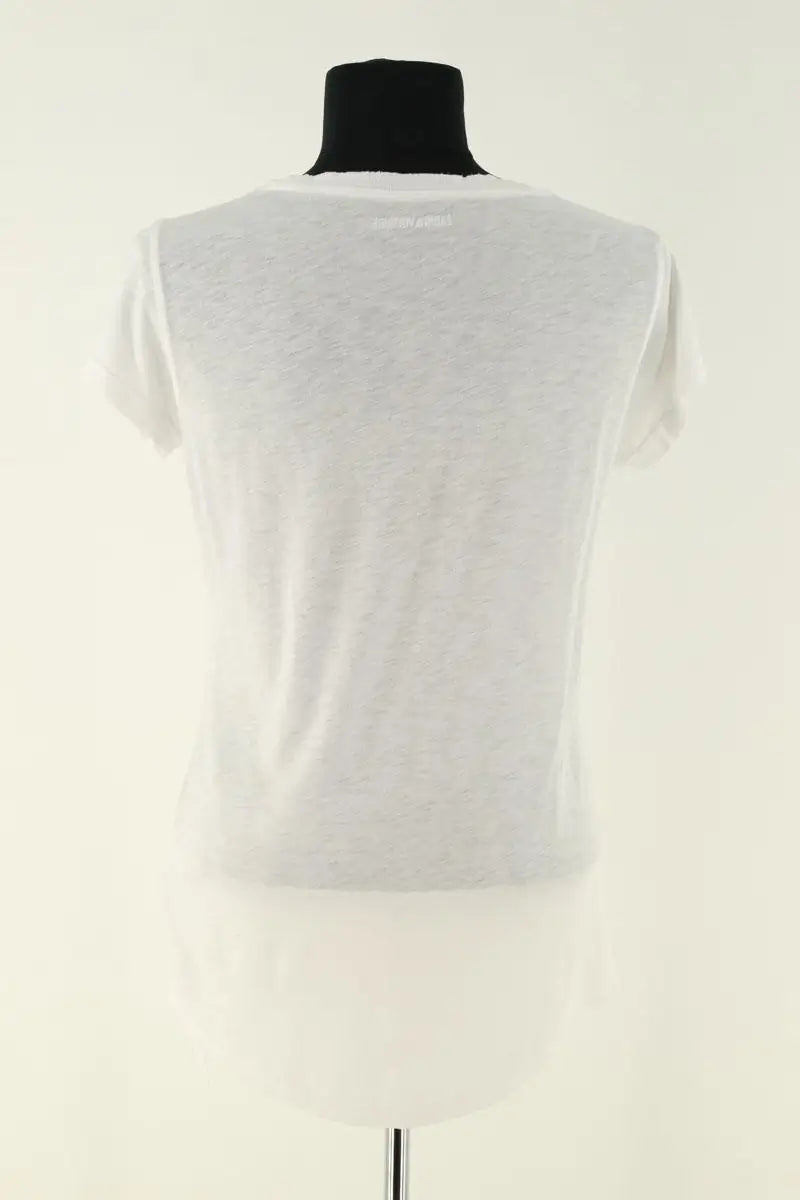T-shirt Zadig & Voltaire Blanc en Coton