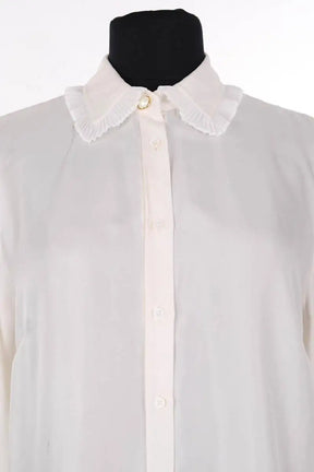 Chemise Sandro Beige en Soie