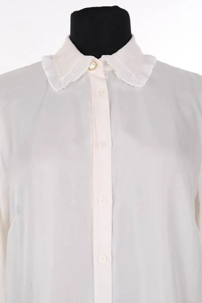 Chemise Sandro Beige en Soie