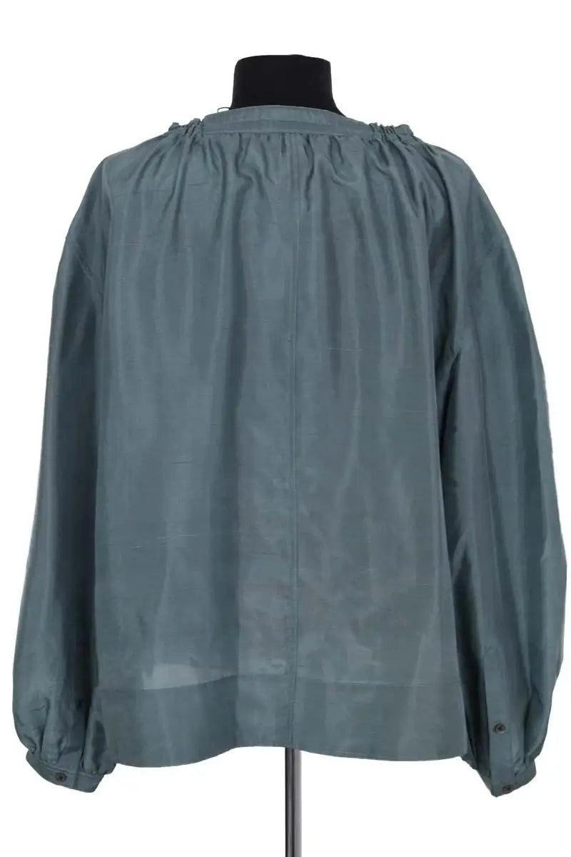 Blouse Soeur Vert en Soie