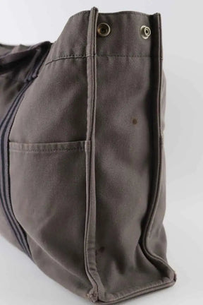 Sac à main Hermès Toto Gris en Coton