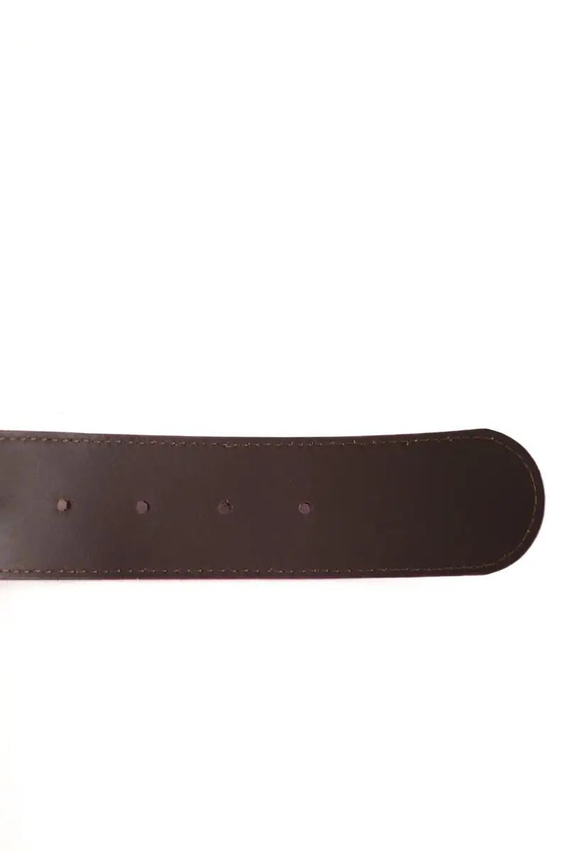 Ceinture En Cuir LEATHEROCK - Taille 33 - Fabriquée Aux USA - NEUVE SANS ÉTIQUETTE