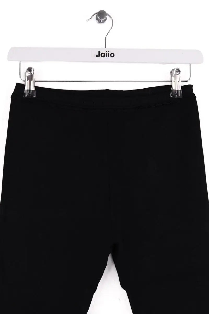 Pantalon court Sandro Noir en Synthétique