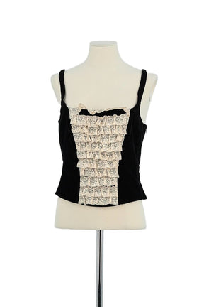 Tops sans manche Valentino  Noir