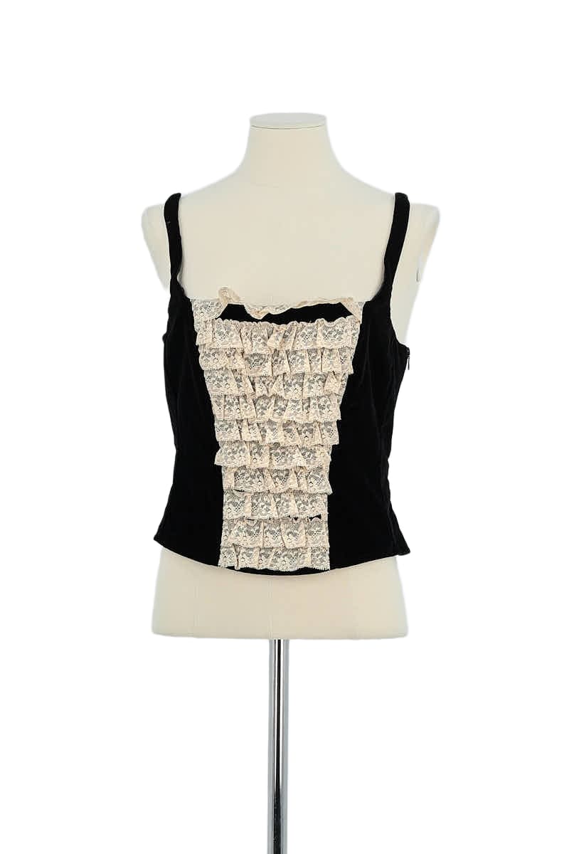 Tops sans manche Valentino  Noir