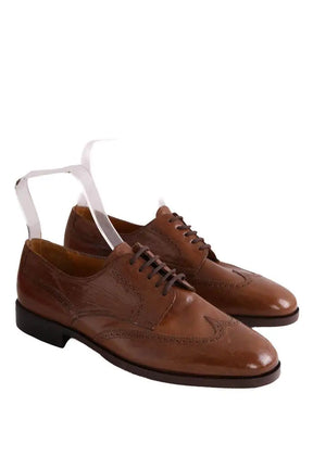 Chaussures à lacets Bally Marron en Cuir