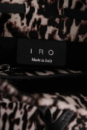 Mini sac Iro Noir en Cuir