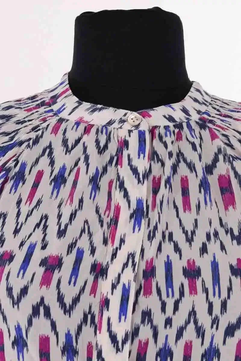 Robe Isabel Marant Étoile Blanc en Viscose