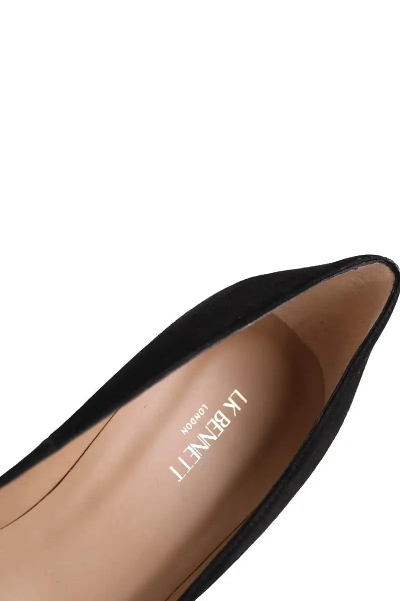 Talons LK Bennett Farah Noir en Daim