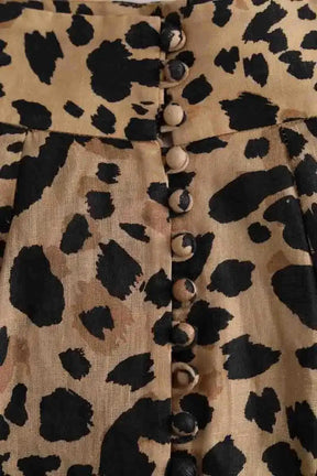 Jupe Zimmermann Beige en Lin