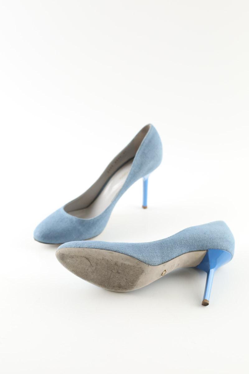 Talons Sergio Rossi  Bleu
