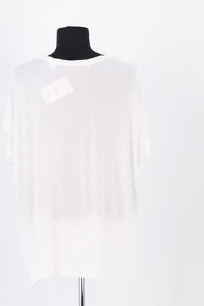 T-shirt Margaux Lonnberg Blanc en Viscose