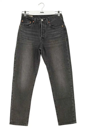 Jean droit Levi's 501 Anthracite en Coton, taille M - Seconde Main