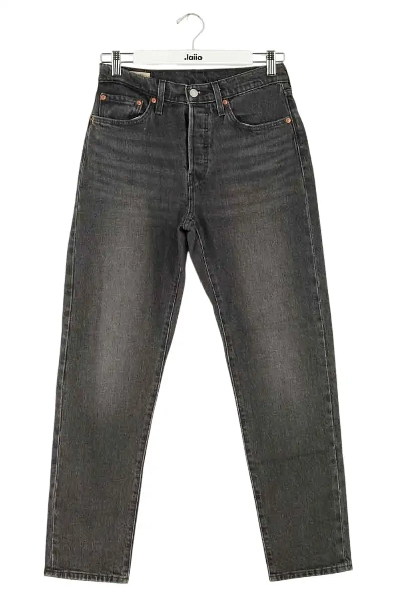 Jean droit Levi's 501 Anthracite en Coton, taille M - Seconde Main