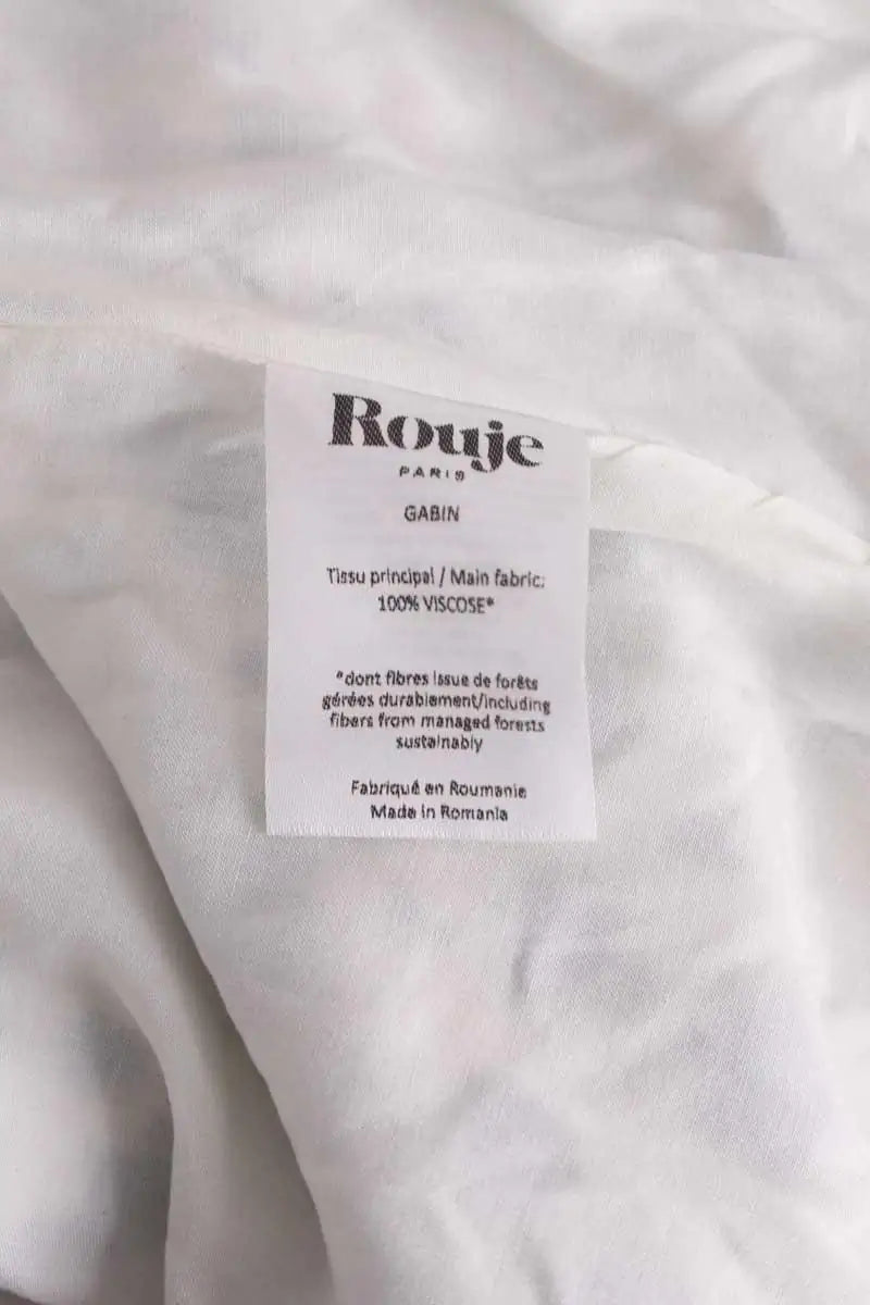 Robe Rouje Bleu en Viscose