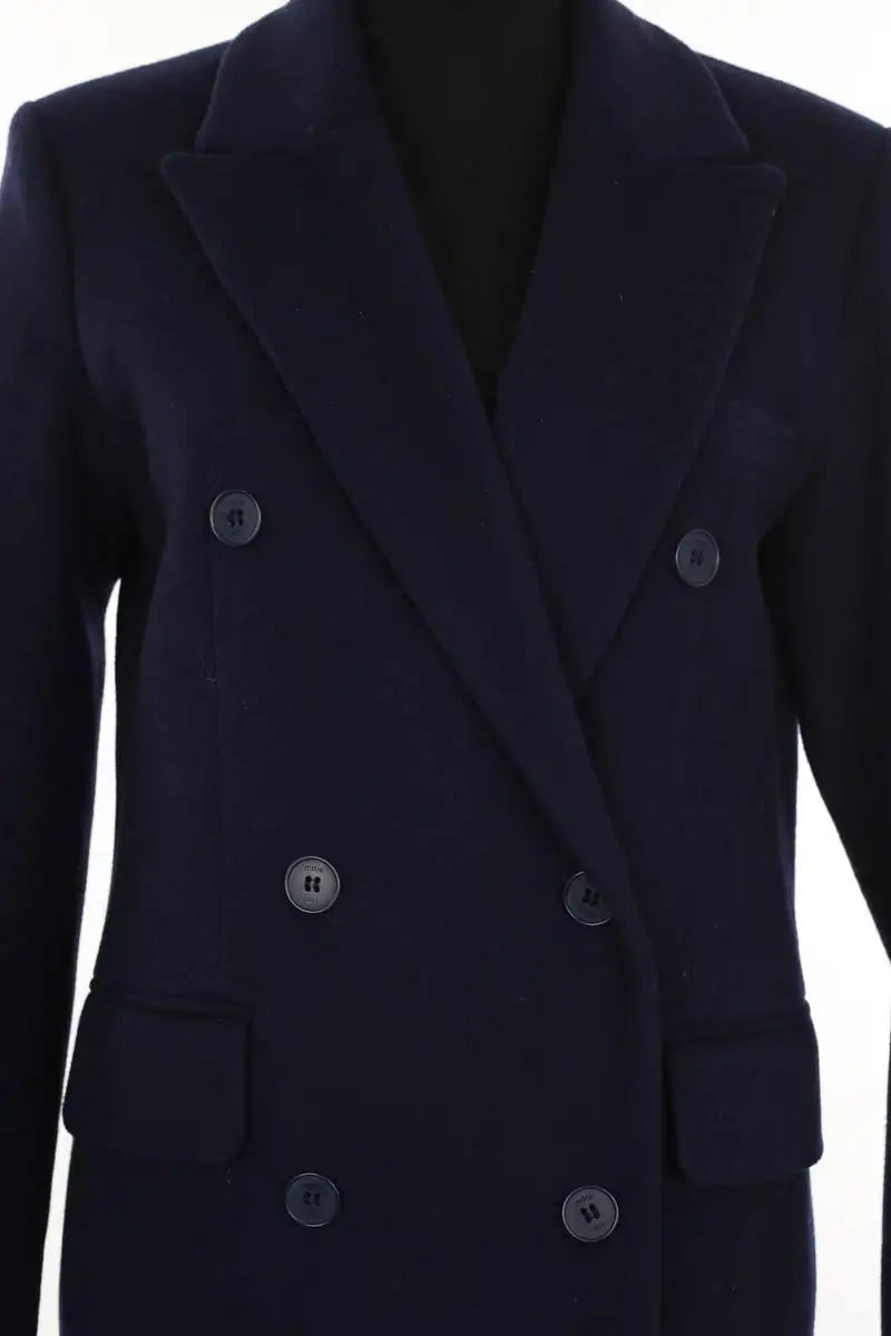 Manteau Maje  Bleu