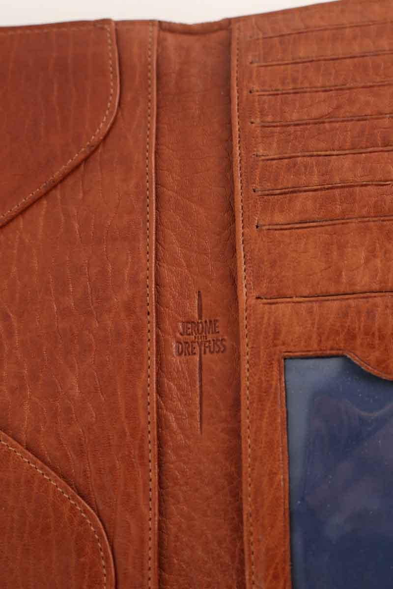 Portefeuille Jérôme Dreyfuss  Marron