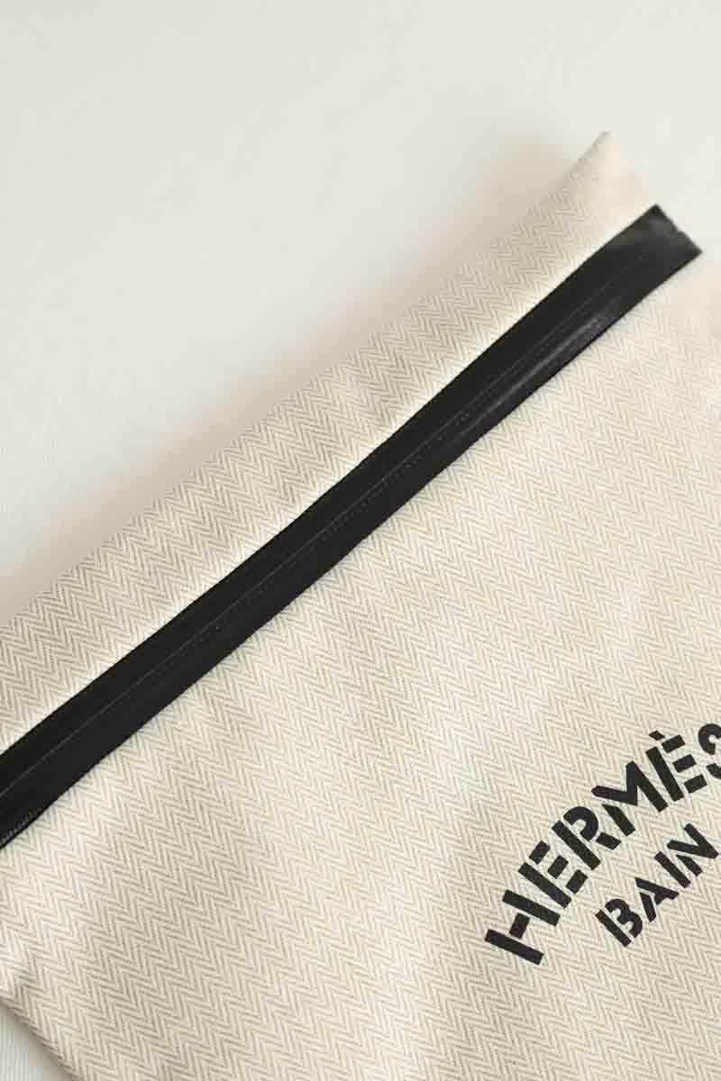 Pochette Hermès  Beige