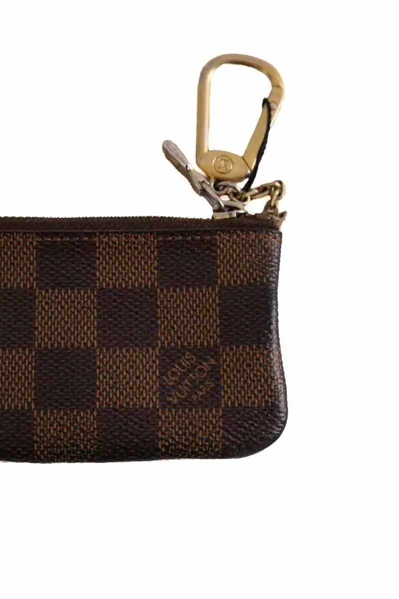 Porte-monnaie Louis Vuitton Marron en Cuir