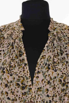 Robe Ba&Sh Beige en Viscose