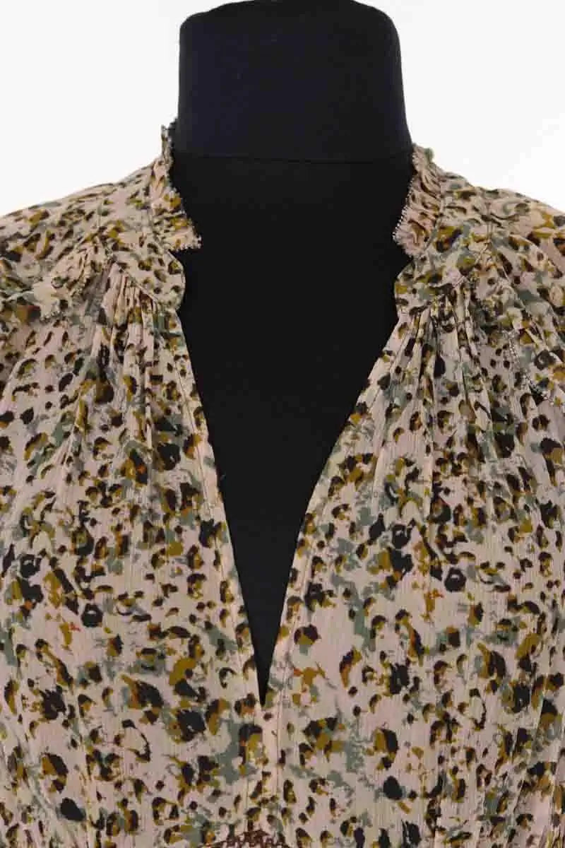 Robe Ba&Sh Beige en Viscose