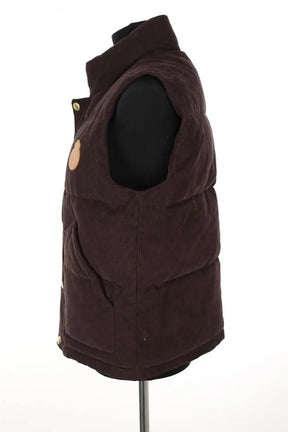 Doudoune sans manches Sporty & Rich Marron en Coton