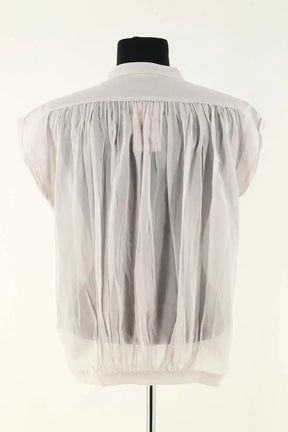 Top sans manche Forte_Forte Violet en Coton