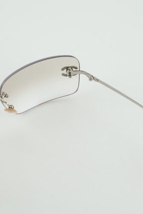 Lunettes de soleil Chanel  Argent