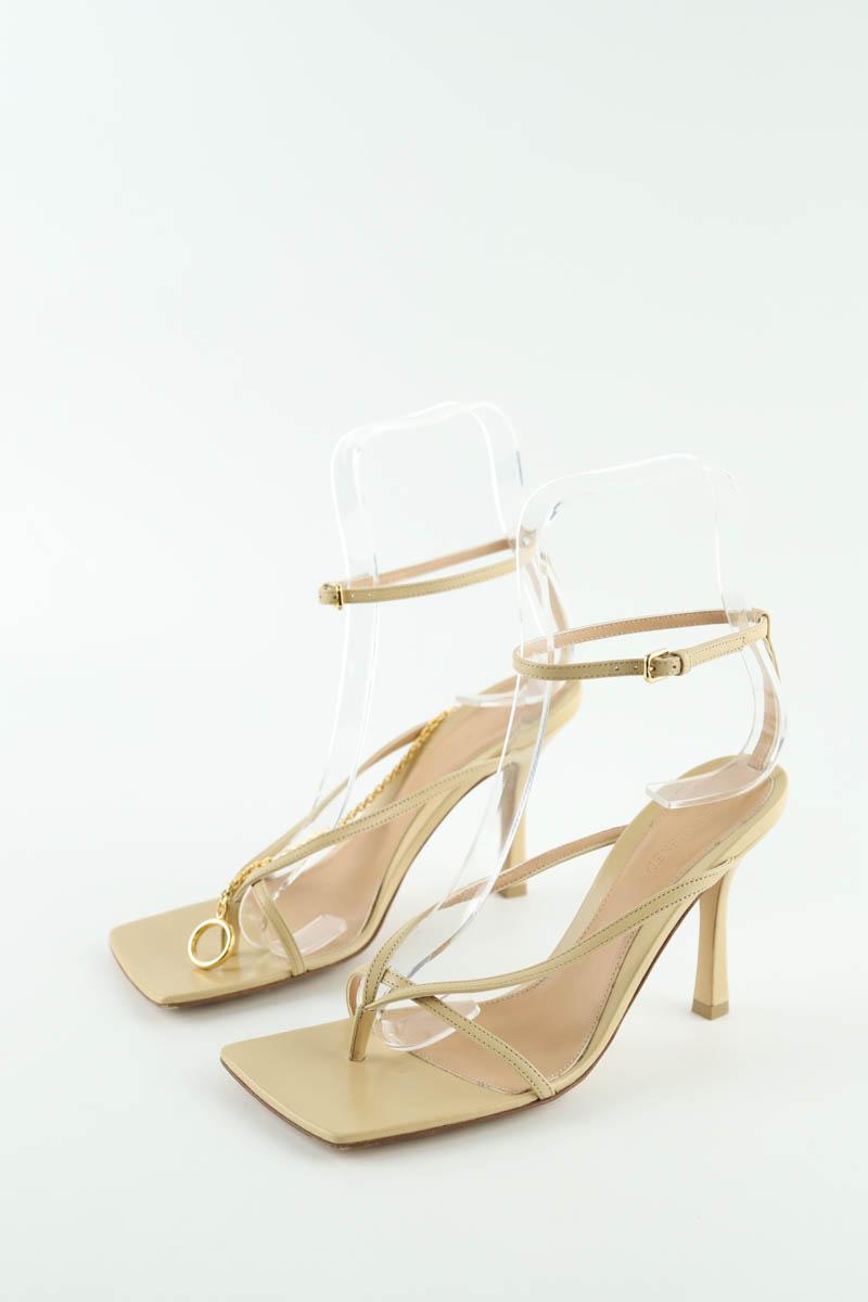 Talons Bottega Veneta  Beige