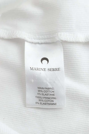 Mi-longueur Marine Serre  Blanc