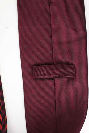 Cravate Boss  Bordeaux